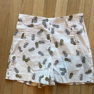 Zara Printed Shorts with belt